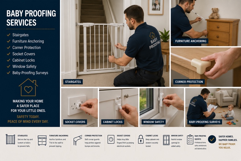 Baby Proofing Services in Hampstead by Handyman Hampstead