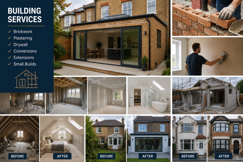 The Handyman Hampstead team at work in North London