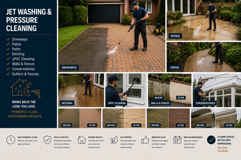 Jet Washing & Pressure Cleaning in Hampstead by Handyman Hampstead — close up