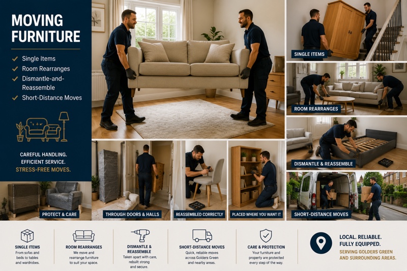 Moving Furniture in Hampstead by Handyman Hampstead