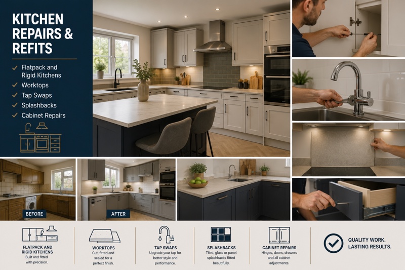 Kitchen Repairs & Refits in Hampstead by Handyman Hampstead